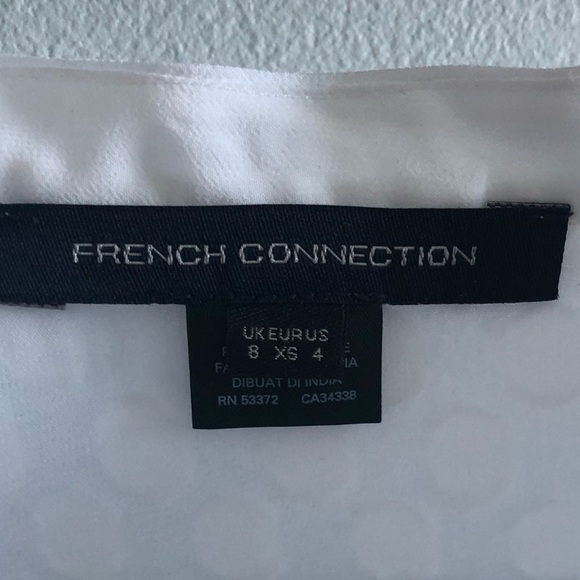 French Connection White Blouse - Picture 2 of 5